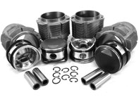 Big Bore Kolben und Aluminium Zylinder Kit 86mm. Porsche 356C / 912 - 008 11 86PB, 0081186PB